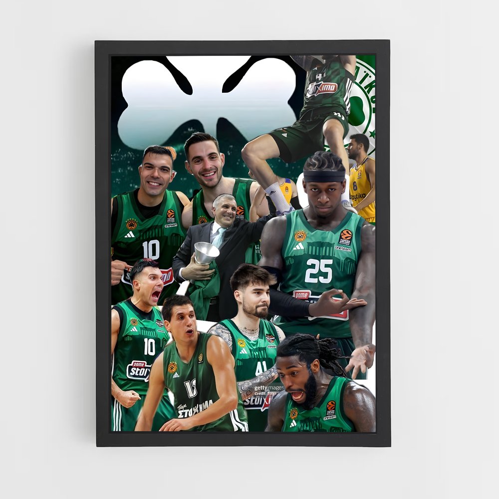 Poster Celtic Spirit – affiche Basketball (vue 2)